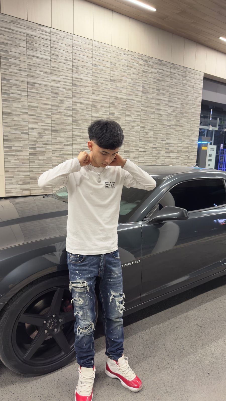 Navy Blue Jeans